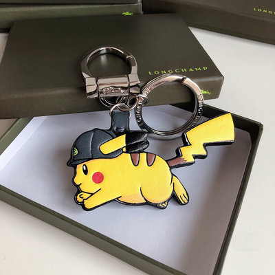法國Longchamp X Pokémon聯名鑰匙圈 吊飾