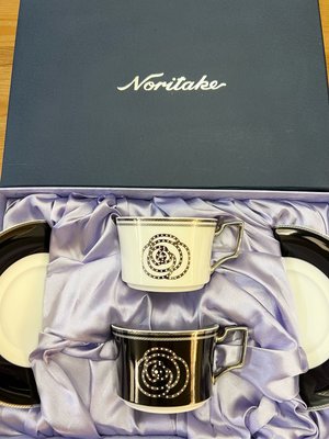 [Noritake］ 日本皇家御用瓷器 玫瑰花對杯組 -送禮首選