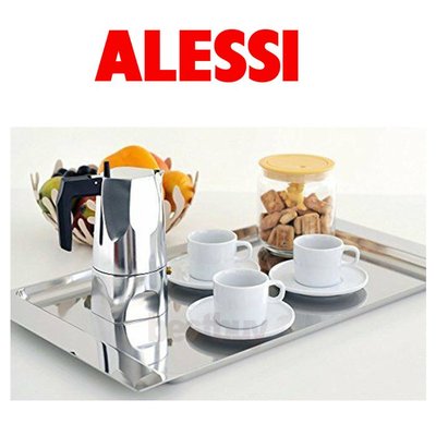 意大利Alessi 3Cup 150ml 新款 濃縮咖啡壺 摩卡壺 Ossidiana Espresso #MT18-3