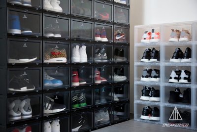 【高冠國際】SNEAKER MOB SNEAKER BOX 球鞋 收藏箱 鞋盒 收納 展示盒 黑色 6件組