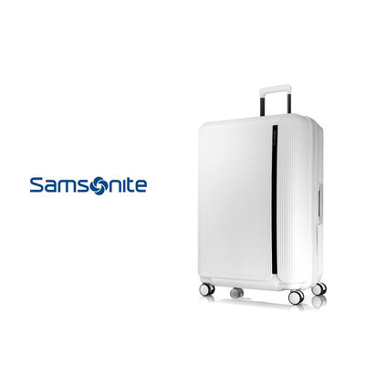 SAMSONITE 新秀麗 出國行李箱 可擴充行李箱 28吋 100%PC材質 防盜拉鍊-HJ8-MYTON 授權經銷商