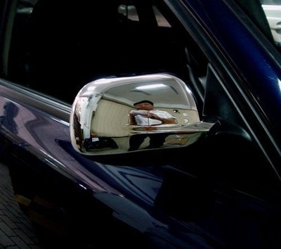 現貨熱銷-易車汽配 VW 福斯 Golf 4 MK4 1998~2002 改裝 鍍鉻銀 後視鏡蓋 後照鏡蓋 照後鏡保護蓋
