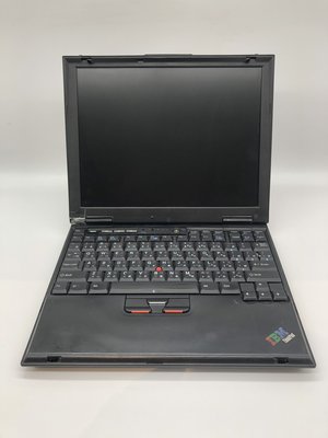 ☆偉斯電腦☆Lenovo x24 舊型筆電 有RS232 CPT Port功能正常 含底座 二手 保固三個月