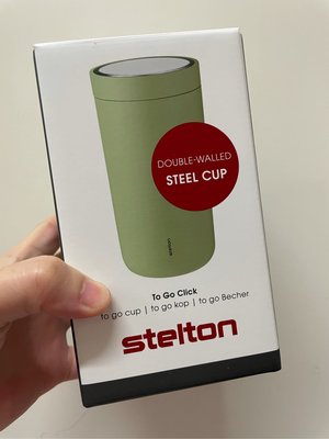 全新-Stelton保溫杯酪梨綠0.2L