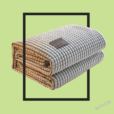 時尚牛奶絨毛毯親膚柔軟法蘭絨毯子空調毯沙發毯