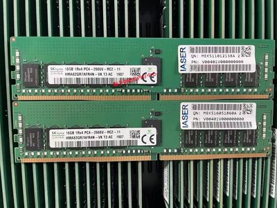 原裝浪潮16G 1RX4 PC4-2666V 16GB DDR4 2666 ECC REG伺服器記憶體
