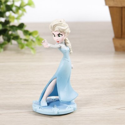 【ulker_801營業中】Froze冰雪奇緣蛋糕裝飾擺件用Elsa愛莎安娜艾莎娃娃公仔擺件