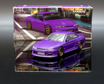 【MASH】現貨特價 Tarmac 1/64 VERTEX Silvia S14 purple