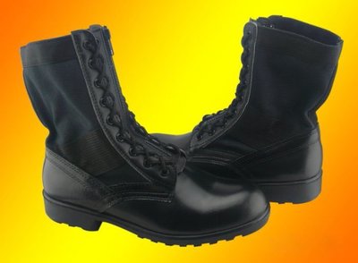《916》軍威牌 黑戰鬥鞋 含綁好拉鍊盤 野戰鞋 保全鞋 生存遊戲 登山 休閒