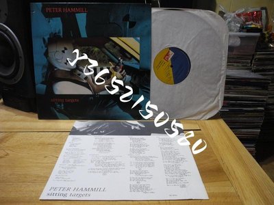 PETER HAMMILL STTING TARGETS 1981 LP黑膠