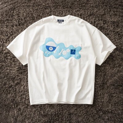 【MOMO全球購】NAUTICA STACKS長谷川藝術家聯名涂鴉天竺棉短袖T恤
