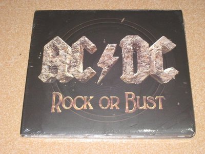 正版CD《AC/DC》撼聲雷動／ Rock or Bust   全新未拆