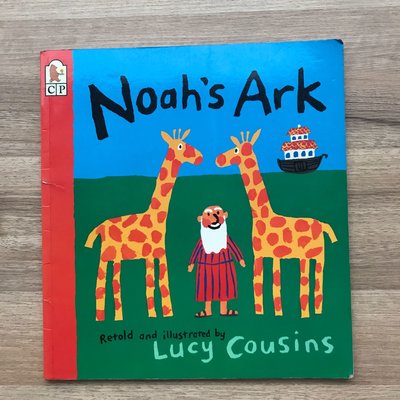 ＊【英語繪本】 小pen外文童書~Noah's Ark~諾亞方舟可愛版~色彩鮮艷是本好書