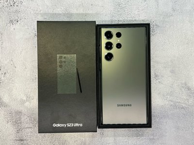 🌚拆封新機 Samsung S23 Ultra 12+256G 綠色 台灣公司貨 2024/2/28