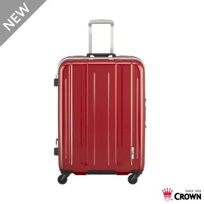 【Chu Mai】CROWN LINNER 29吋鋁框拉桿箱 行李箱 旅遊箱 商務箱 旅遊箱 旅行箱-紅色(免運)