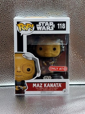 Funko pop 星際大戰 Maz Kanata Target限定 公仔 搖頭娃娃 Star Wars