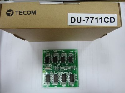 【紘普】TECOM 東訊 DU-7711CD 四路來電顯示卡