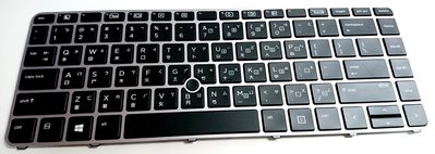 全新 HP 惠普 Elitebook 745 G3 840 G3 背光鍵盤