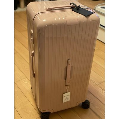 RIMOWA Essential Trunk Plus 33寸 粉色 沙漠玫瑰粉 行李箱 大容量旅行箱 正品 99新