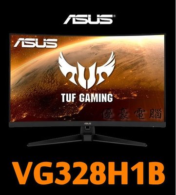 【UH 3C】華碩 ASUS VG328-H1B 32吋 電競顯示器 曲面螢幕 內建喇叭