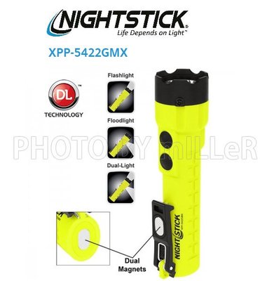 【米勒線上購物】防爆手電筒 美國 NIGHTSTICK XPP-5422GMX 防爆雙燈型手電筒 適用石化 消防等場合