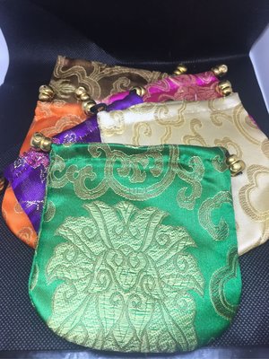 錦袋 珠寶袋 零錢包 包裝袋 顏色隨機  鈦金手排 手珠 佛珠袋