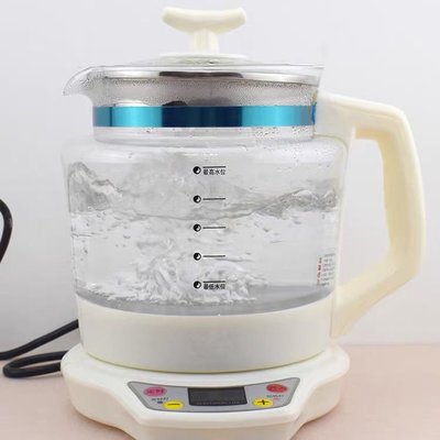 新品道泉正品2L養生壺加厚玻璃全自動多功能煮茶器煎藥 促銷
