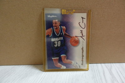 Dell Curry ＜97-98 SkyBox Premium Autographics＞