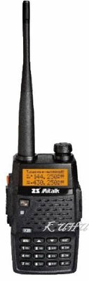 [ 廣虹無線電 ] ZS Aitalk AT-3158雙頻無線電對講機+假電池+手持麥克風+吸盤天線