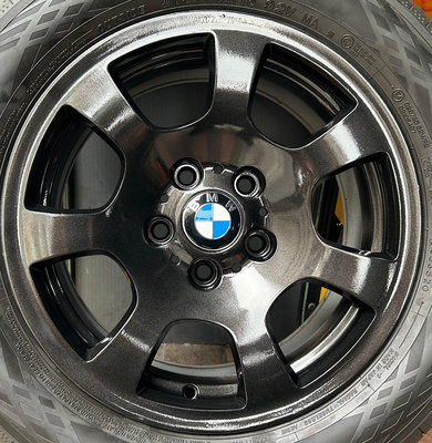 中古 BMW 原廠 鍛造 16吋鋁圈含胎 E28 E34 E39 E60 E38 520 525 530 735 728