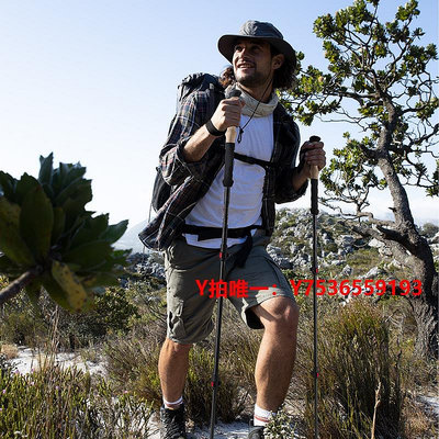 登山杖Naturehike挪客登山杖碳素超輕伸縮戶外登山防滑碳纖維拐杖手杖
