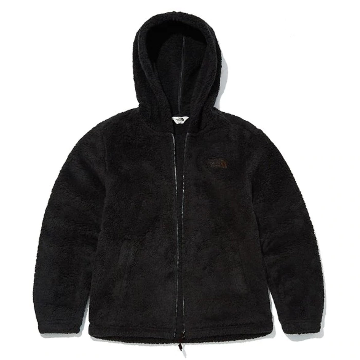 韓國THE NORTH FACE COMFY EX HOOD FLEECE ZIP UP 連帽毛毛外套。太陽