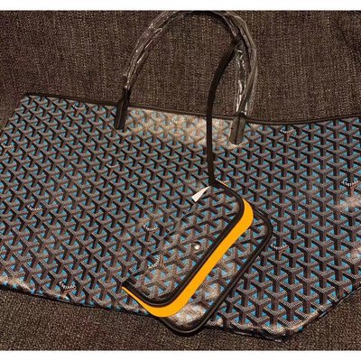 品 GOYARD St. Louis Vuitton GM PM 黑色購物包