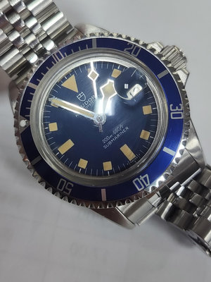 TUDOR帝舵表機械自動潛水錶 藍水鬼 魷魚型指針 潛水錶  競標商品 天文台認證 男士腕錶手錶 瑞士錶 一元起標