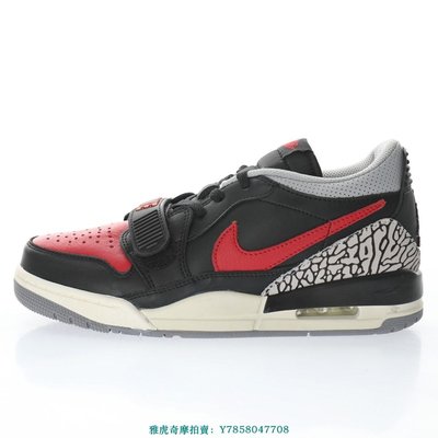 Nike Jordan Legacy 312 Low“黑紅公牛水泥”經典氣墊運動籃球鞋 CD7069-006 男女鞋