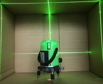 【瑪太】綠光5線金瑞德水平儀 加強光綠外線雷射平水儀自動高精度打線儀