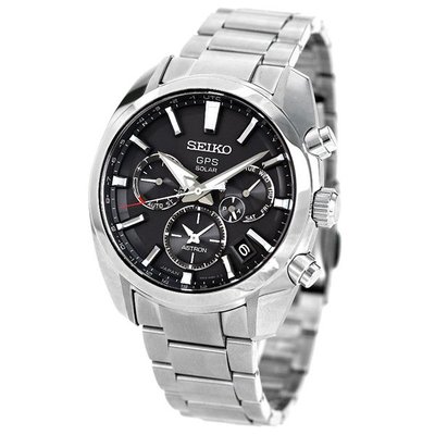 預購 SEIKO ASTRON SBXC021 精工錶 手錶 42mm GPS太陽能 三眼 黑面盤 鋼錶帶 男錶女錶