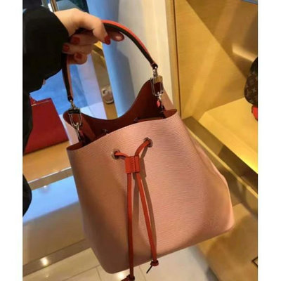 LV LOUIS VUITTON女士手提包托特包肩背包水桶包NéONOé M54370 現貨只有一個