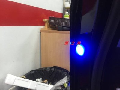 (車之房) 2012-2016 CAMRY HYBRID 7代 專用 車門防撞警示燈 藍光版 凸透鏡設計