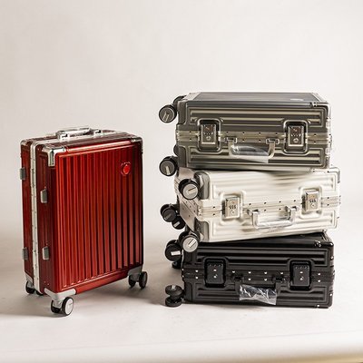 特賣-行李箱 旅行箱 登機箱 愛立行新款鋁框拉桿箱看得到的美麗好品質行李箱海關鎖旅行箱