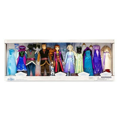 Ken &amp; Barbie _ 芭比娃娃/迪士尼公主 - 動畫系列 _ 2019 冰雪奇緣2 豪華換裝組