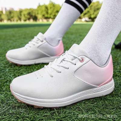 Footjoy 女士高爾夫鞋真皮高爾夫訓練運動鞋戶外高爾夫比賽鞋防水無釘 SGUW