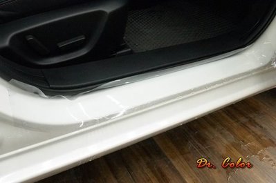 Dr. Color 玩色專業汽車包膜 Mazda 6 細紋自體修復透明犀牛皮_門踏板 / 後保桿上緣 / ABC柱