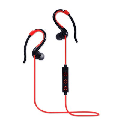 智慧購物王》多色008運動立體聲耳掛入耳式IPX4级防潑水藍牙耳機-藍/紅/黑/黃/綠五色可選