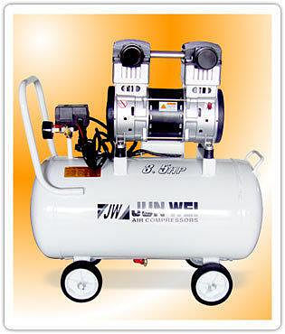 【現貨】竣幃牌 精品 JW-3550N 3.5HP 50L 無油 空壓機/風車/空氣壓縮機/打氣機 再送風管/風槍