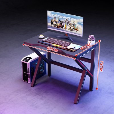 電競椅桌椅一體座艙雙人臺式游戲桌家用臥室網吧游戲電腦桌套裝