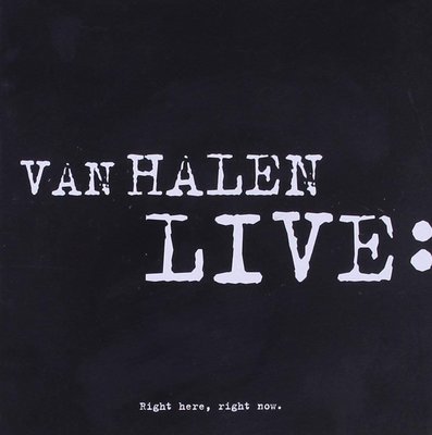 歐版2CD《范海倫》此時此地／Van Halen Live-Right Here,Right Now全新未拆