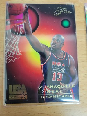 1994 Fleer Shaquille O'neal Dreamscapes 美國隊 厚卡