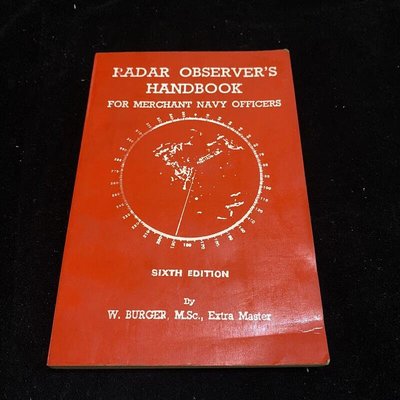 二手老書 1983年 Radar Observer's Handbook 6th ed. / lo