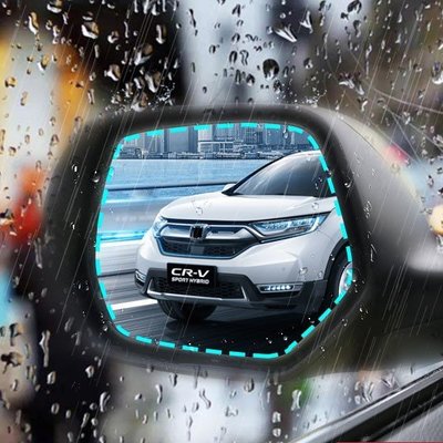 [酷奔車品]限時特價??本田HONDA CR-V City Fit HRV Odyssey 汽車後視鏡防雨膜 倒車鏡防水膜 防水防霧